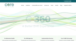 Desktop Screenshot of coresolutionsinc.com